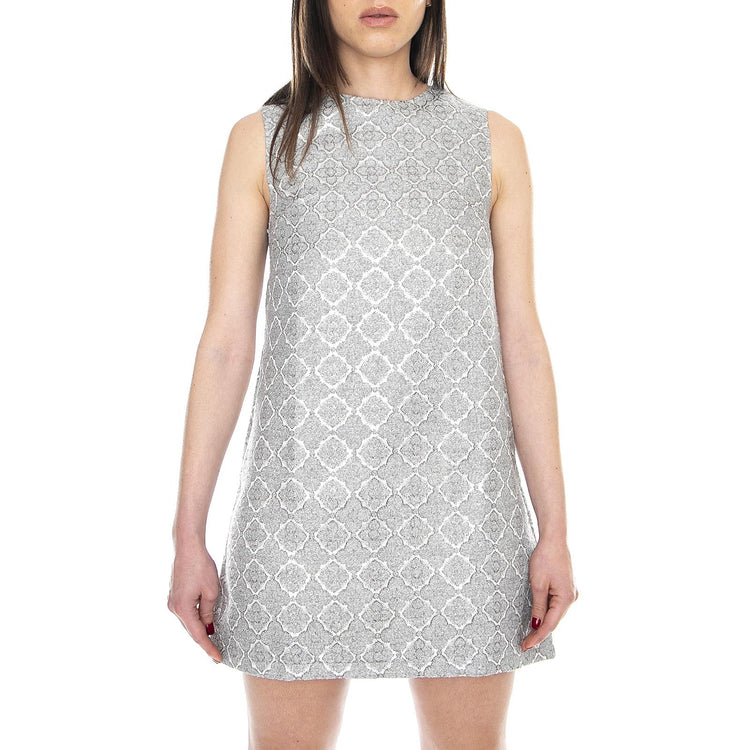 MRCROZA DRESS-GY FLO  MOTEL ROCKS 