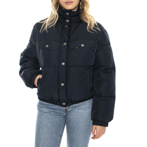 Rider Puffer Jacket Black -- Giacca Piumino Donna Nero 112370872 . LEE 