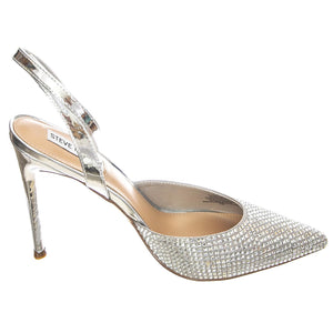 Alessi-R Rhinestone - Scarpe Décolleté Donna Argento SMSALESSI-R-RHI  STEVE MADDEN 