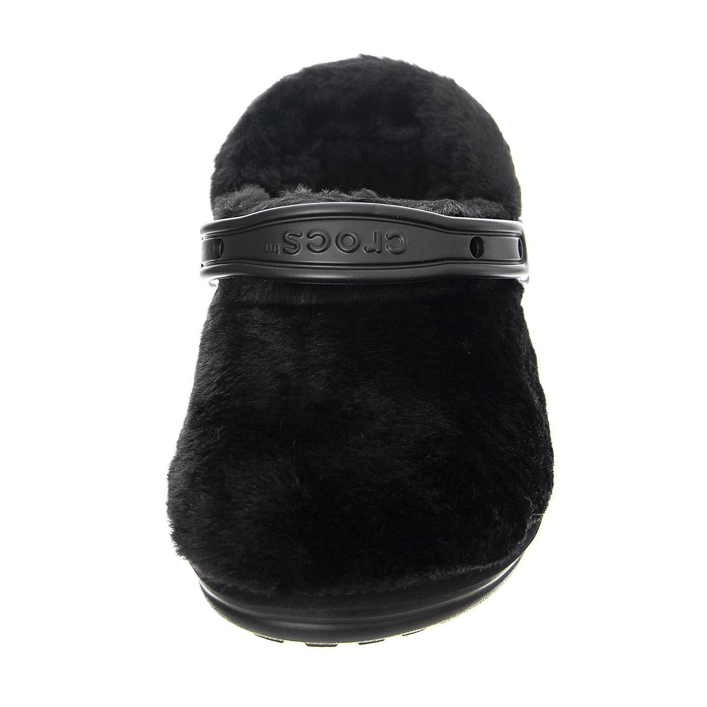 Classic Fur Sure W Black - Sandali Donna Neri CR.207303-BLK  CROCS 