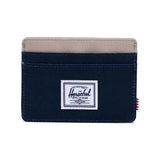 Charlie Cardholder Black Iris Twill - Multicolored Card Holder HERSCHEL ACCESSORIES