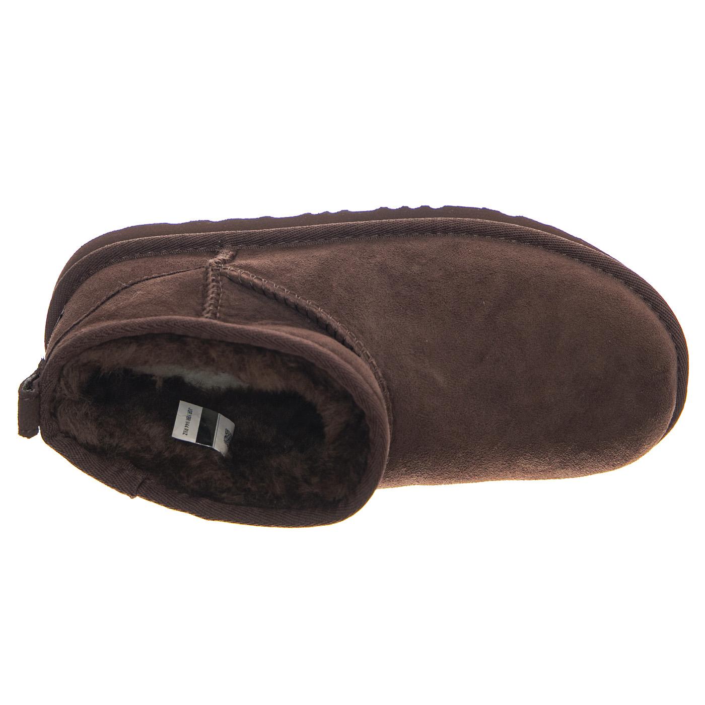 Mount Hope Fleece Brown - Stivaletti Bambini Marroni 1130750K-BCDR  UGG 