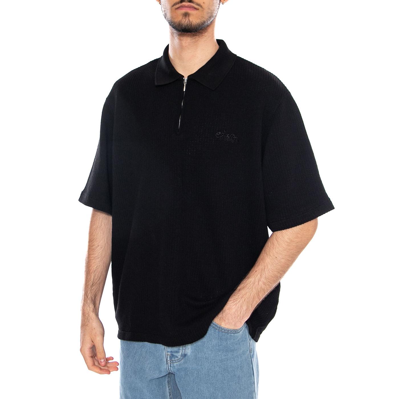 Rick Polo Black - Polo con Zip Uomo Nera I036581.89.67. 89,67 EDWIN 