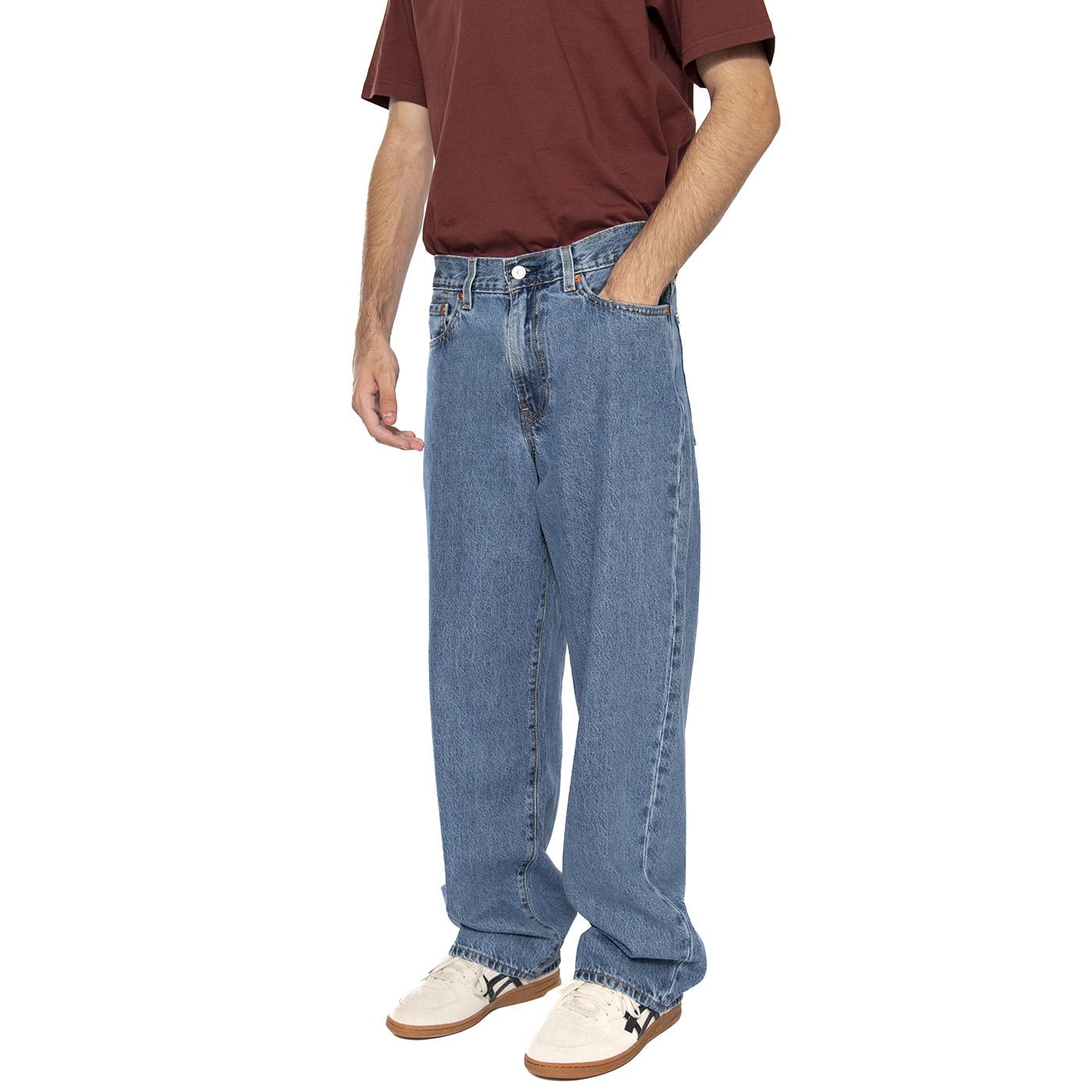 578 Baggy The Baggy Family Med Indigo - Pantaloni Uomo Blu A4750-0021  LEVIS 