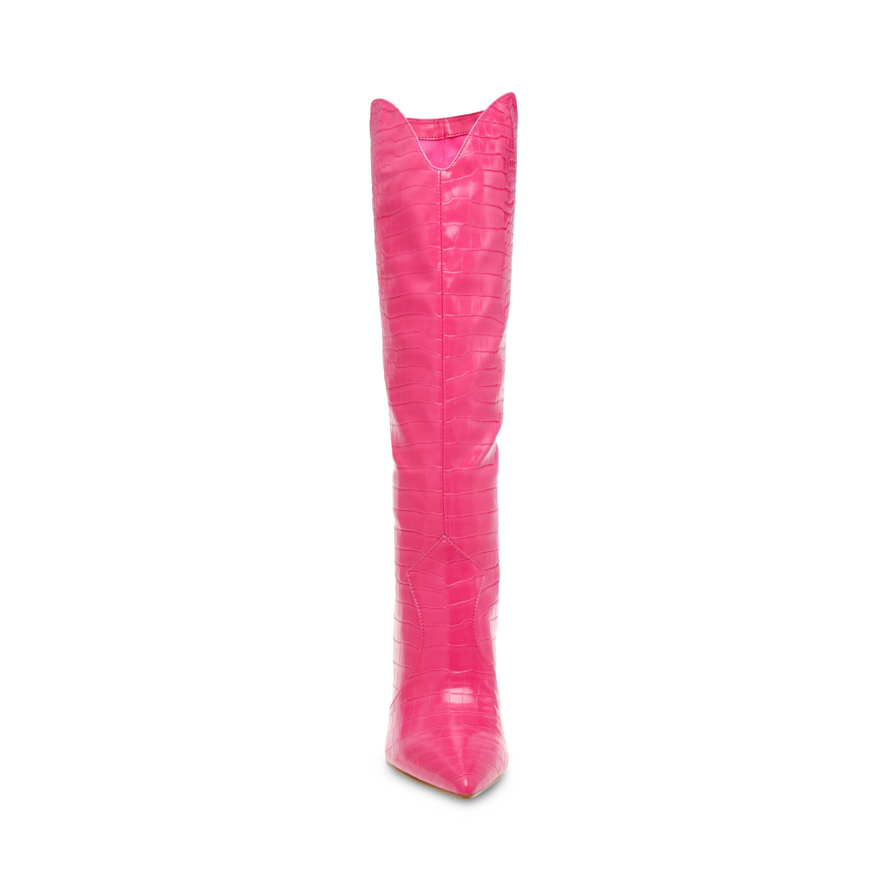 Resolute Pink Croco - Stivali Donna Rosa SMSRESOLUTE-636  STEVE MADDEN 
