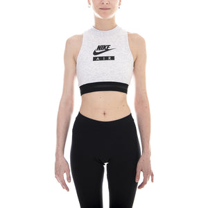 Women s Nike Sportswear Top BIRCH HEATHER/BLACK/BLACK 893068-051  NIKE 