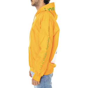 Shame Hoodie Orange - Felpa con Cappuccio Uomo Arancione 22WISH50-ORANGE  IUTER 