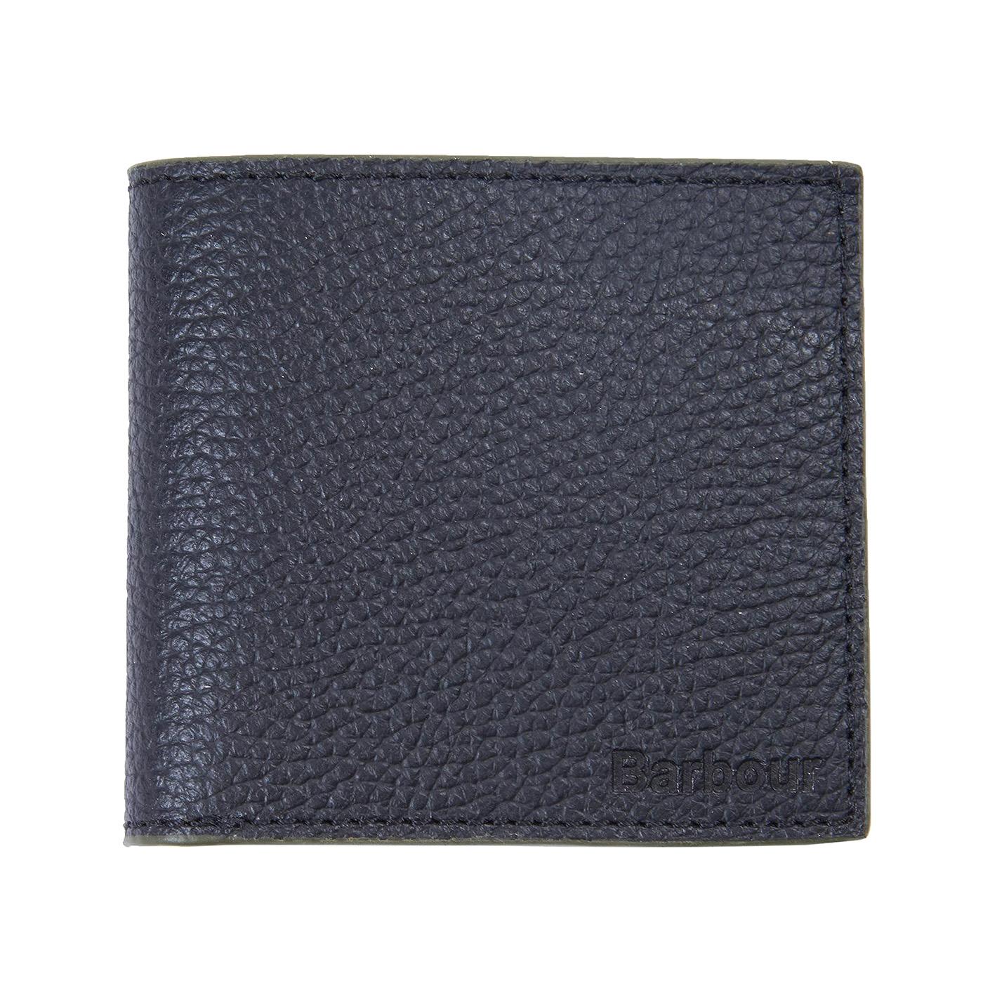 Colwell Leather Billford Wallet Black - Portafogli Nero MLG0021-BK11  BARBOUR 