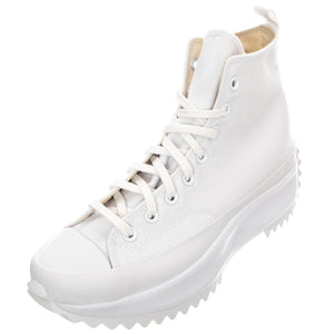 Run Star Hike Shoes - White / White / White - Scarpe Stringate Profilo Alto Uomo Bianche UK 9 170777C-184  CONVERSE 