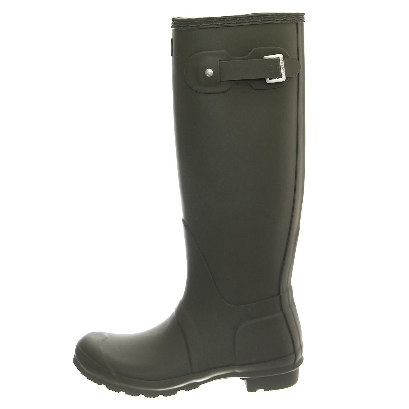 Original Tall Boot Olive Leaf  - Stivali Donna Verdi HUSWFT1000RMA-OVL  HUNTER 