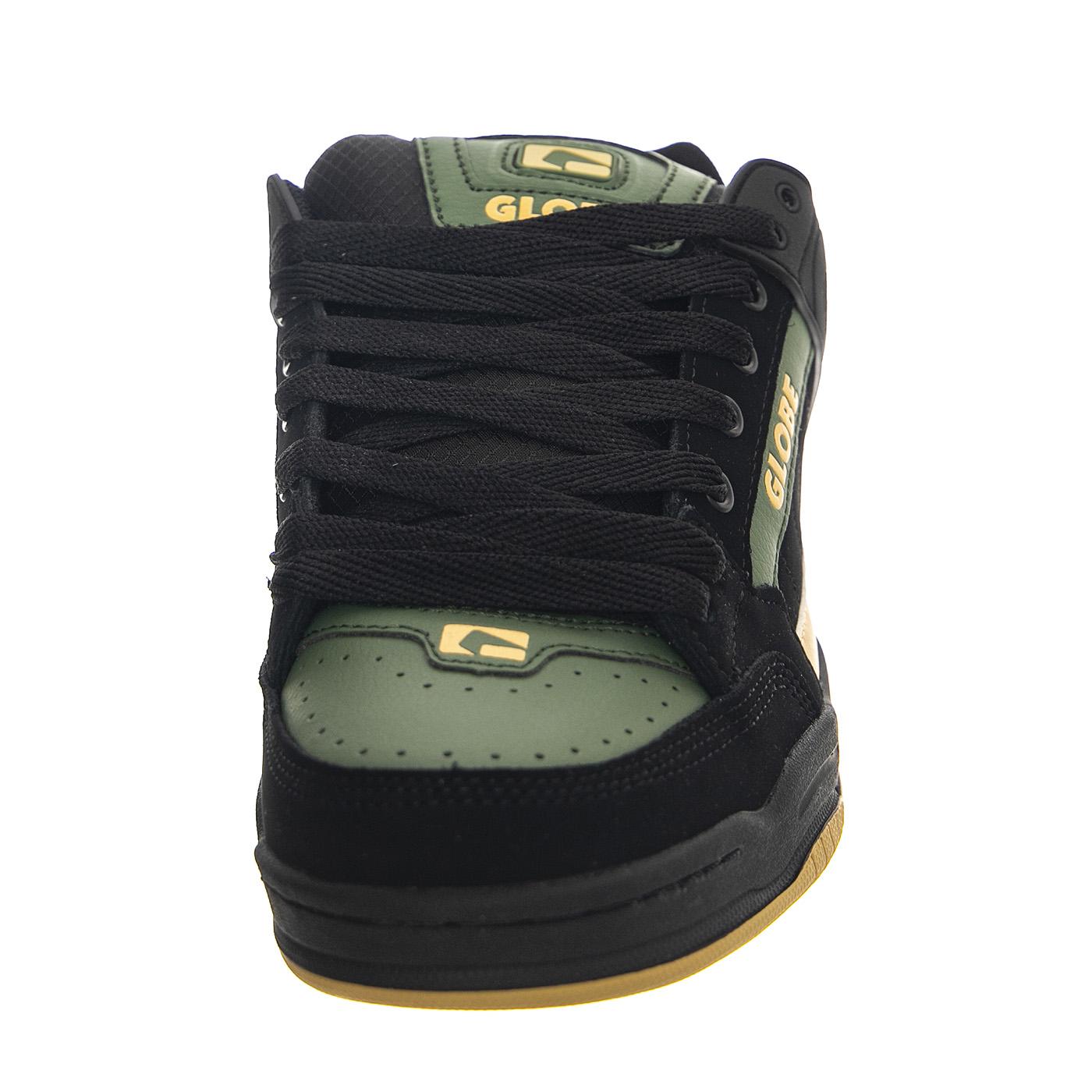 Tilt Black / Spruce Shoes - Scarpe Stringate Profilo Basso Uomo Nere GBTILT20599  GLOBE 