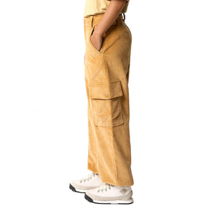 W Ultility Cord Pant Almond Butter - Pantaloni in Velluto Donna Marroni NF0A85YZI0J1  THE NORTH FACE 