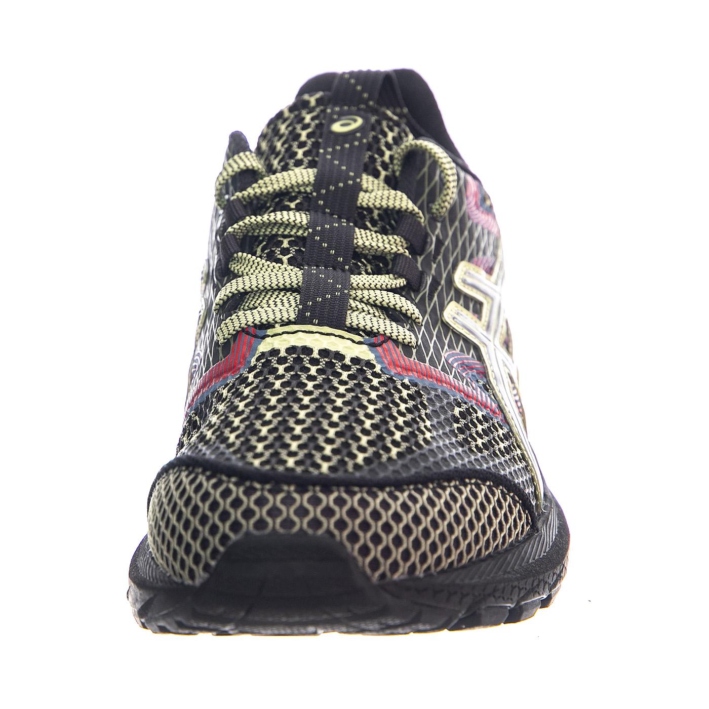 US4-S Gel-Terrain Classic Black / Neon Lime - Scarpe Profilo Basso Uomo Multicolore 1203A394-001  ASICS 