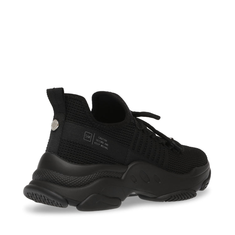 Mac Blk / Blk  Scarpe Stringate Profilo Basso Donna Nere SMPMAC-BLKBLK  STEVE MADDEN 