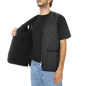 Polarquilt Waistcoat Zip Liner Black - Giacca Smanicata Uomo Nera FW22-MLI0002-BK91 . BARBOUR 