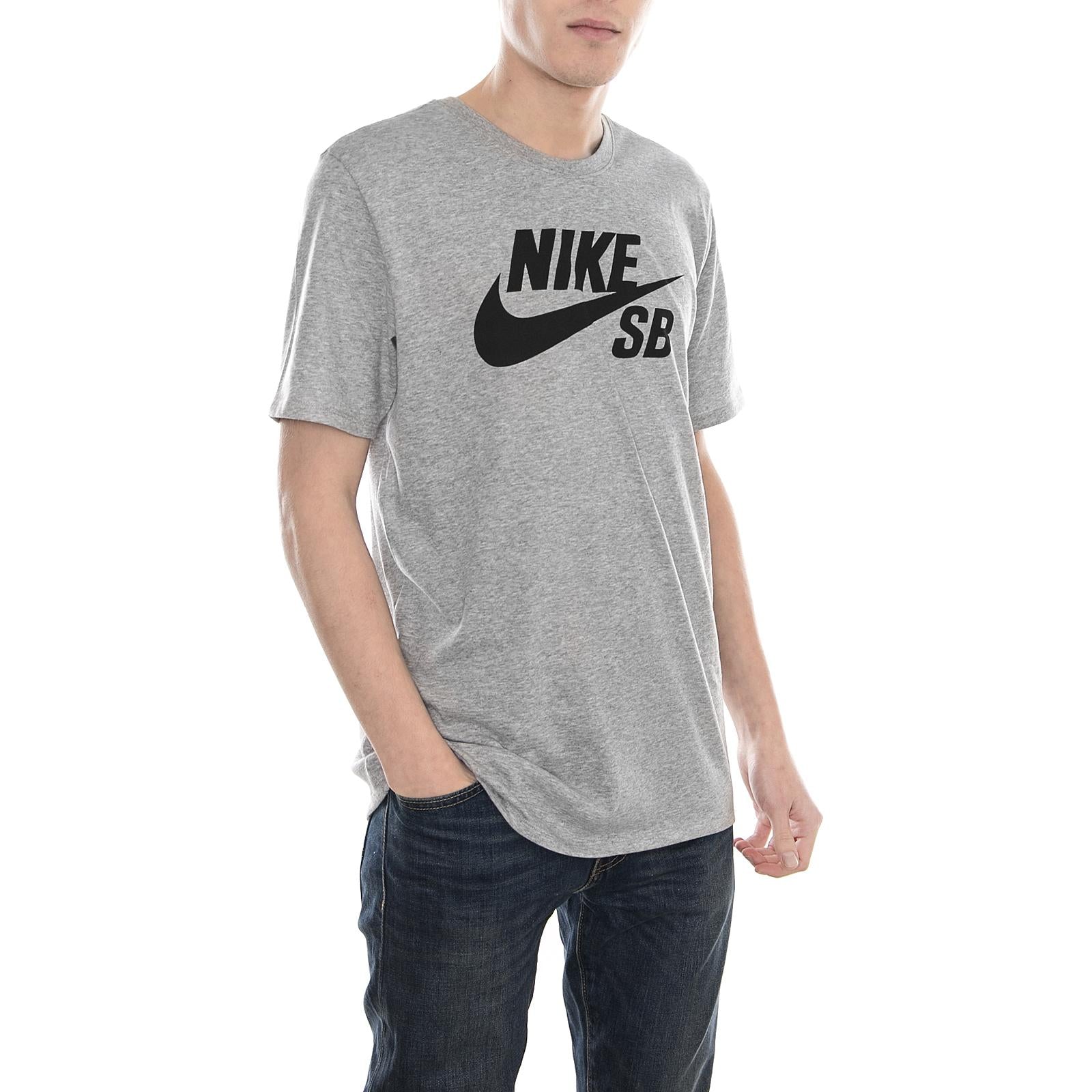 Men s Nike SB T-Shirt grey white 105278_4  NIKE 