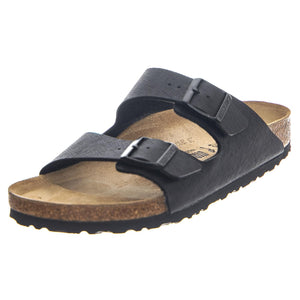Arizona Bs Saffiano Black - Sandali Uomo Neri 1026425  BIRKENSTOCK 