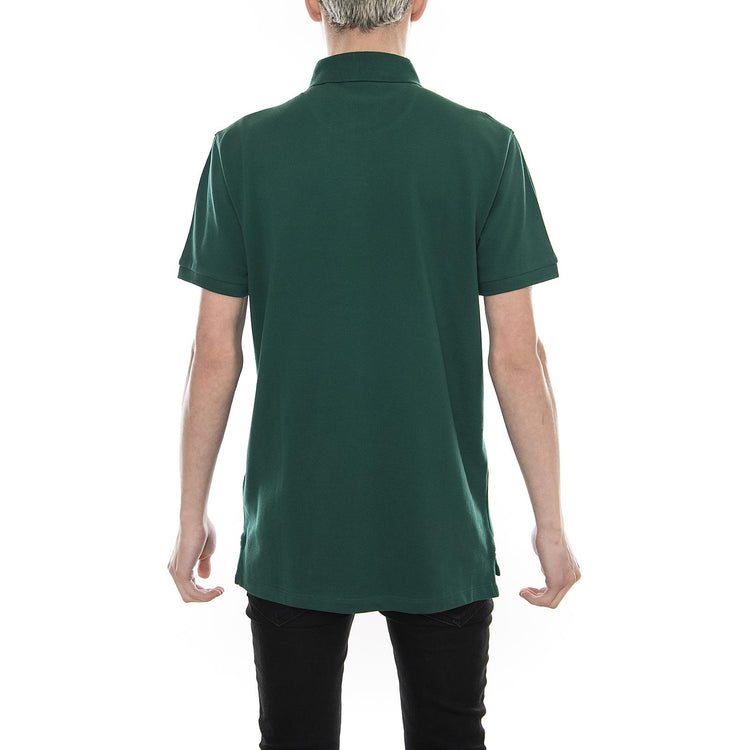 PLAIN PIQUE POLO EVERGREEN L62XRLEB  LEE 