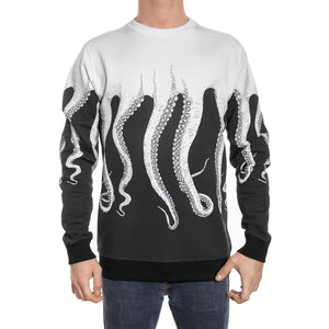 BLACK OCTOPUS CREWNECK ORIGINAL WHITE Esterno 76249_4  OCTOPUS 