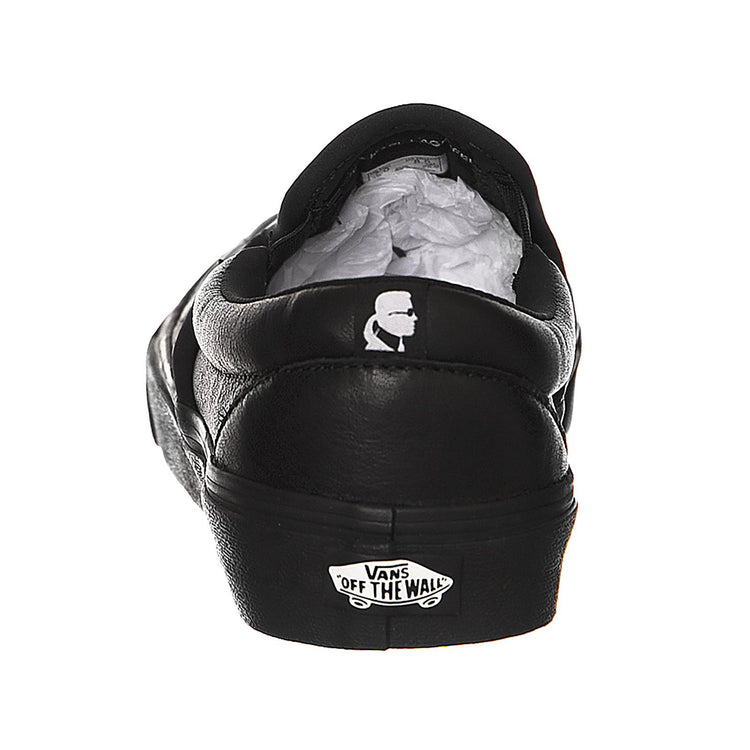 Vans X Karl Lagerfeld Classic Slip-On - Black - Scarpe Slip-on Donna Nere VA38F7OEI  VANS 