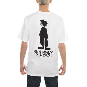 RAGGAMON TEE WHITE 1904191-WHITE  STUSSY 