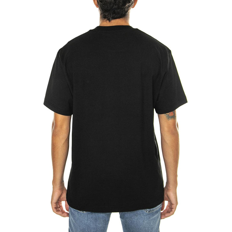 T-Shirt 031 - Maglietta Girocollo Uomo Nera TH7318-031 . LACOSTE 