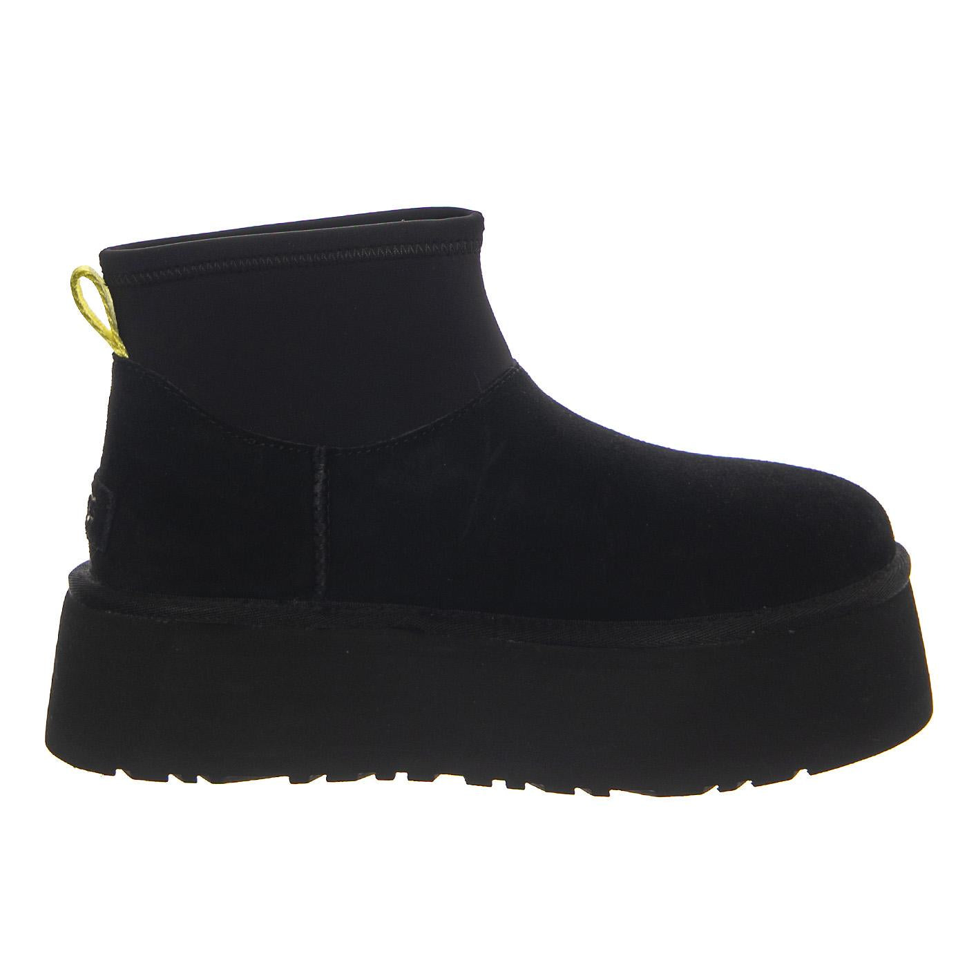 W Classic Mini Dipper Black - Stivaletti Donna Neri 1168170-BLK  UGG 