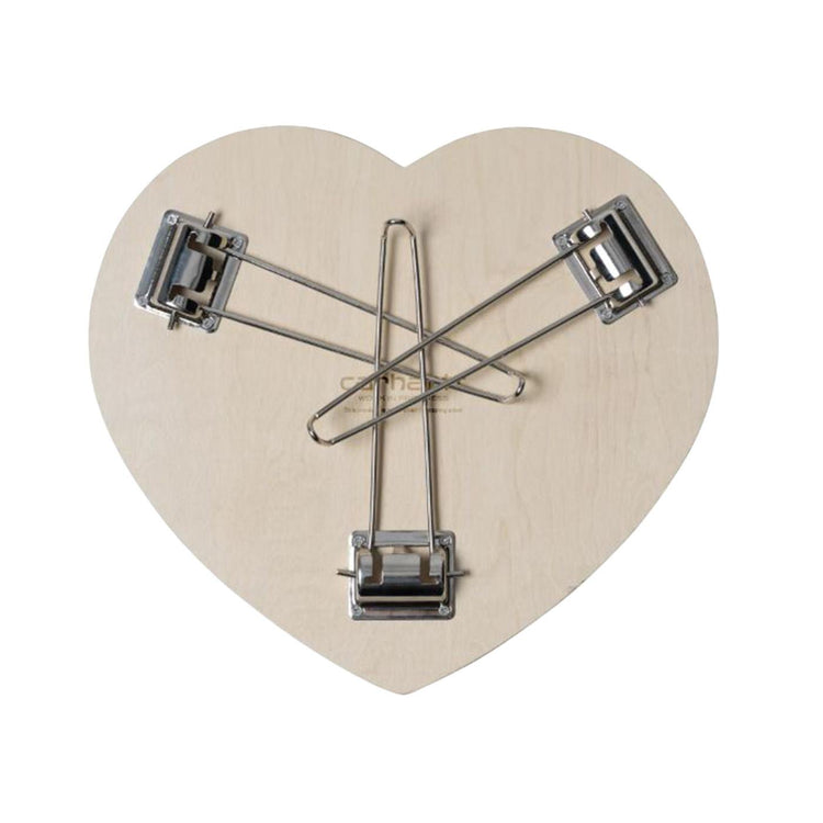 Heart Folding Table Scarlet / White - Tavolino con Logo e Gambe Pieghevoli Rosso I035830.3FXXX  CARHARTT WIP 