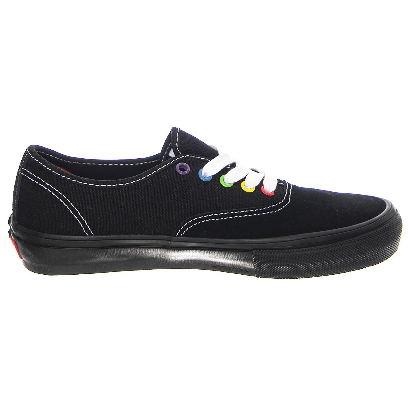 MN Skate Authentic Pride Black / Multi - Scarpe Stringate Profilo Basso Uomo Nere / Multicolore VN0A5FC8BML1  VANS 