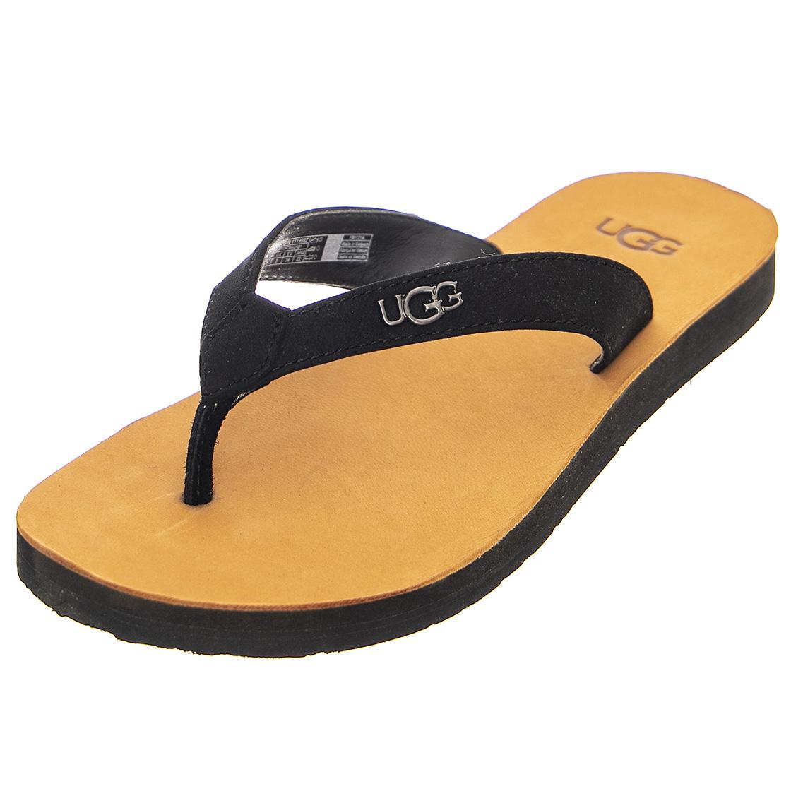 Womens Tawney Logo Black Sandals UGSTAWLBNCK1119997W  UGG 