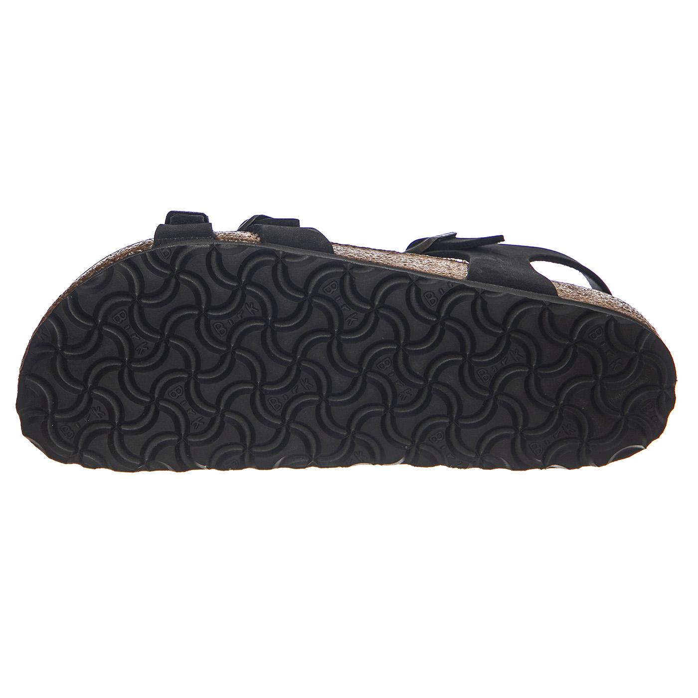 Kumba SFB black, Nubuck Leather - Sandali Donna Neri 1029526  BIRKENSTOCK 