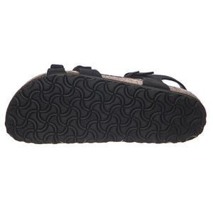 Kumba SFB black, Nubuck Leather - Sandali Donna Neri 1029526  BIRKENSTOCK 