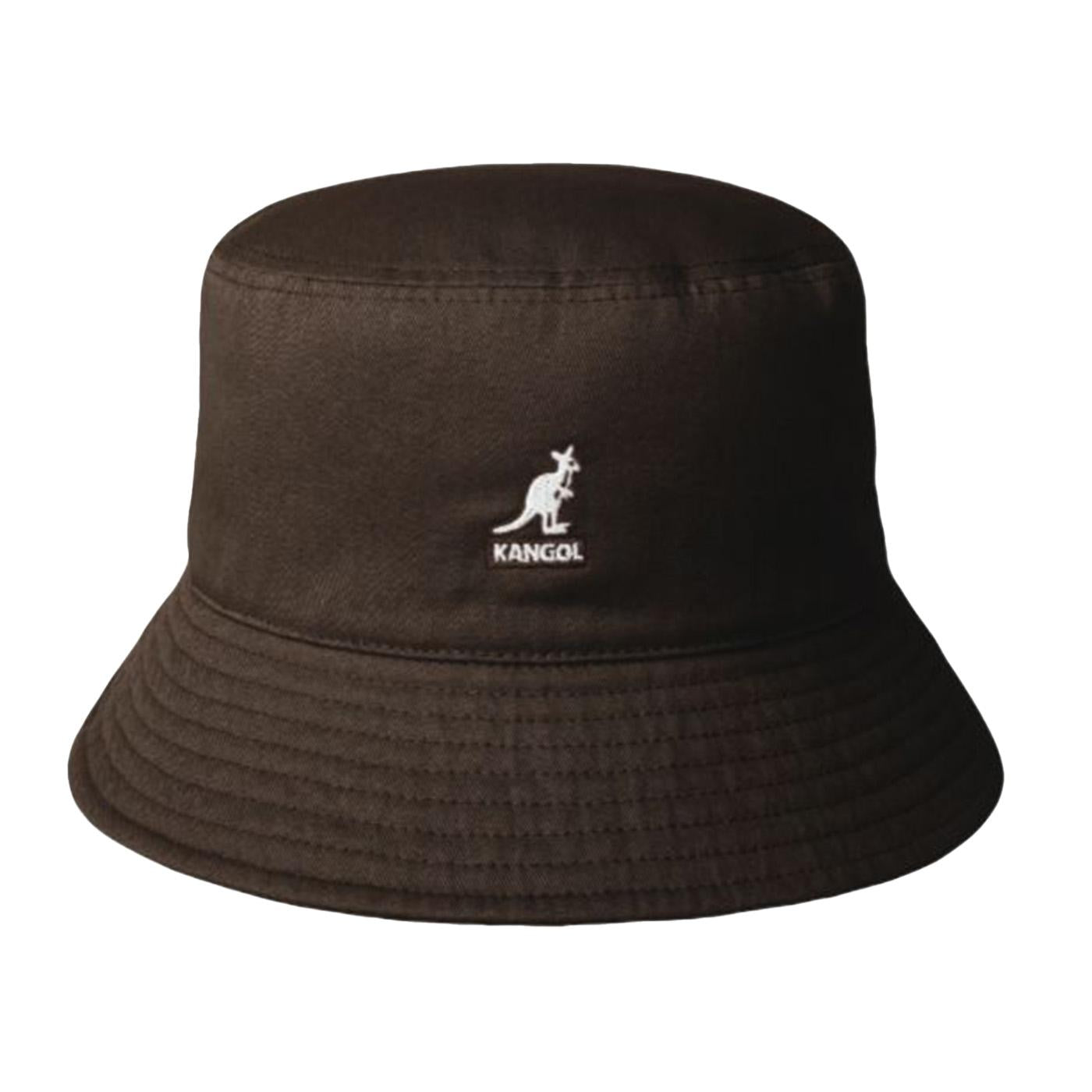 Washed Bucket Coffee Bean - Cappello da Pescatore Marrone K4224HT CB226 KANGOL 
