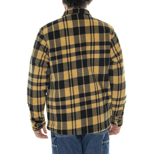Plaid Shacket Yellow Check - Giacca Uomo Multicolore 6040057-13793  CAT 