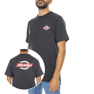 SS Ruston Tee Black - Maglietta Girocollo Uomo Nera DK0A4XDCBLK1  DICKIES 