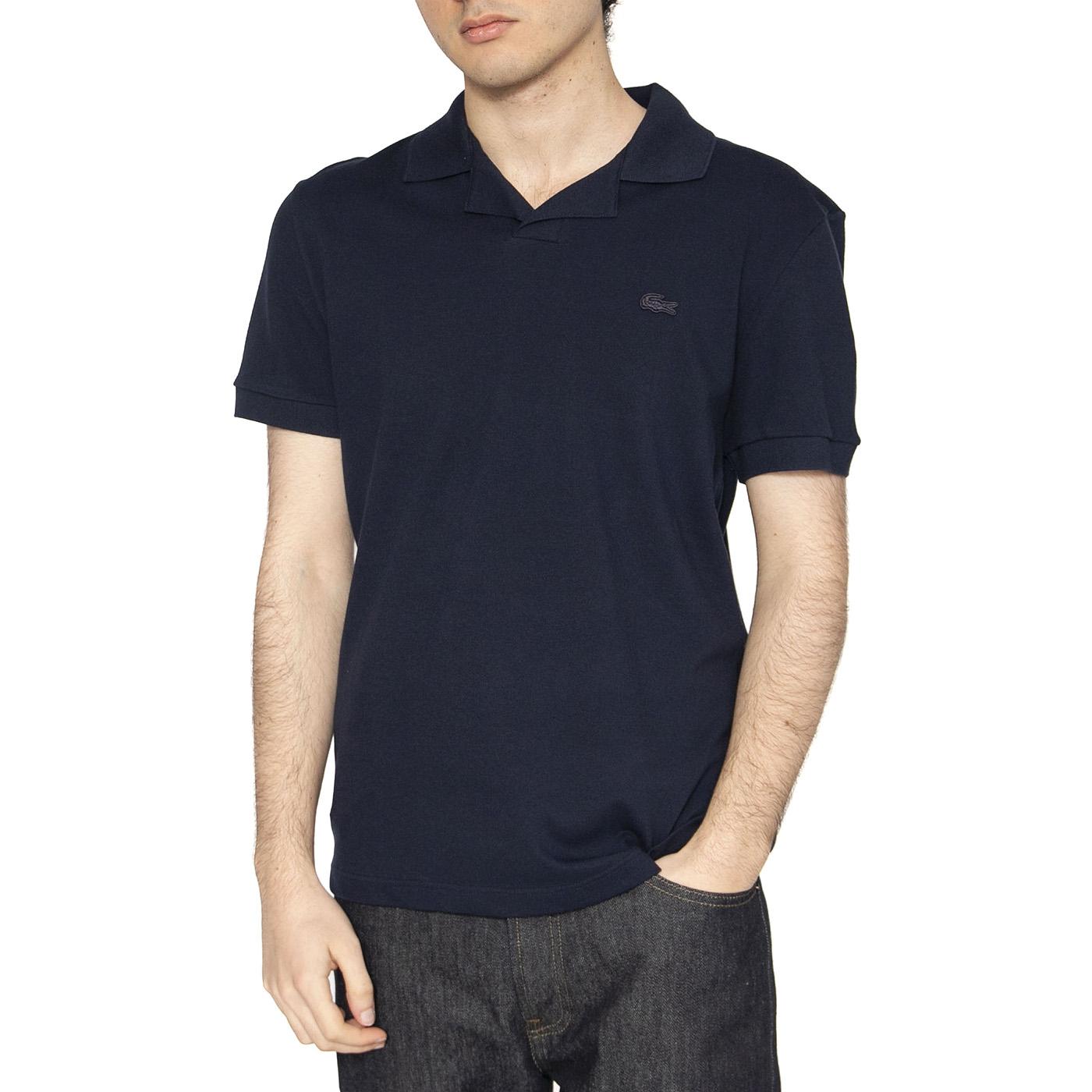 Maglietta M/C 166 Blu Polo Shirt - Polo Uomo Blu PH0084-166  LACOSTE 