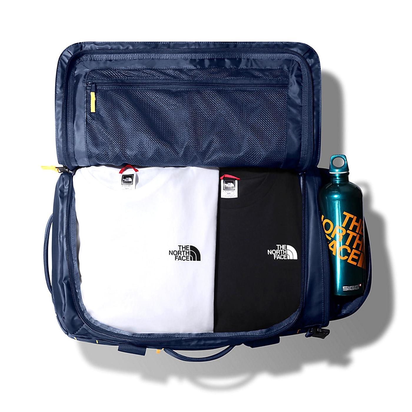 Base Camp Voyager Duffel 42L Summit Navy / Summit Gold - Borsa / Zaino da Viaggio Blu NF0A52RQH7I1  THE NORTH FACE 