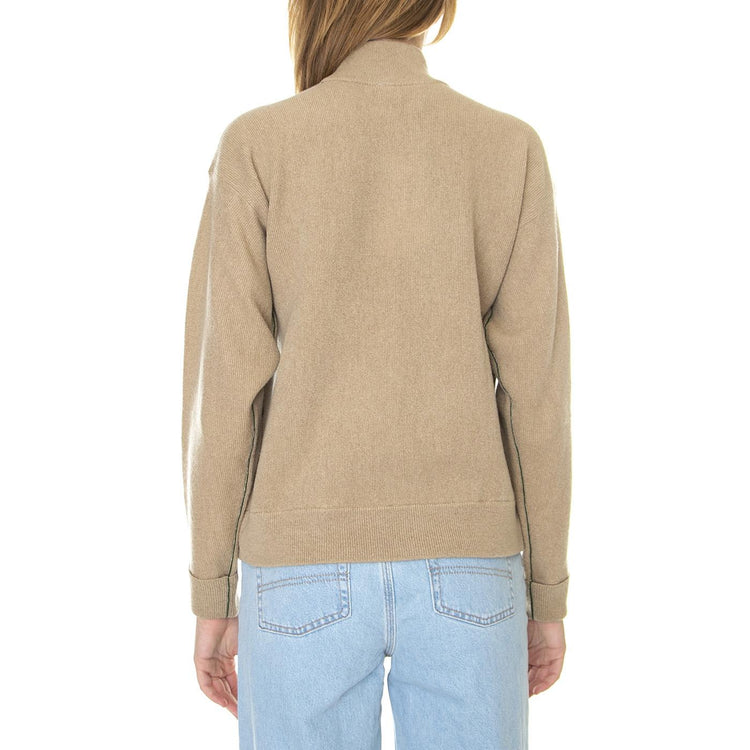 Pullover-Ge2 - Maglione Collo Alto Donna Beige AF9542-GE2  LACOSTE 
