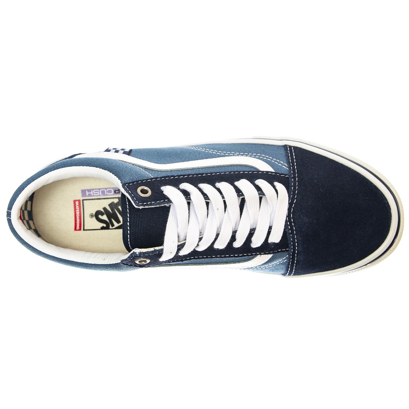MN Skate Old Skool Navy / White - Scarpe Stringate Profilo Basso Uomo Blu VN0A5FCBNAV1  VANS 