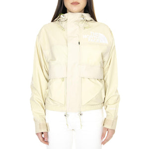 W 86 Low-Fi Hi-Tek Mountain Short Jacket Gravel - Giacca Donna Beige NF0A7ZYT3X41  THE NORTH FACE 