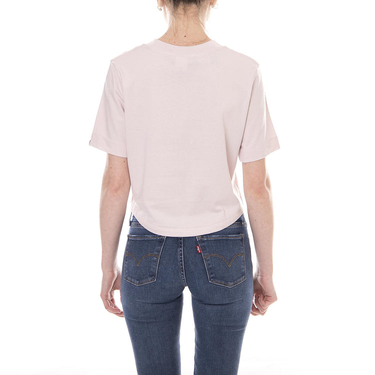 W NSW TOP SS CROP SWSH BARELY ROSE/WHITE 105521_4  NIKE 