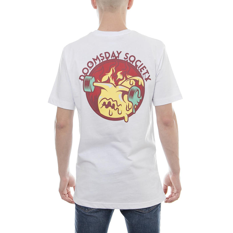 ON FIRE T-SHIRT TSH0092WHT  DOOMSDAY 