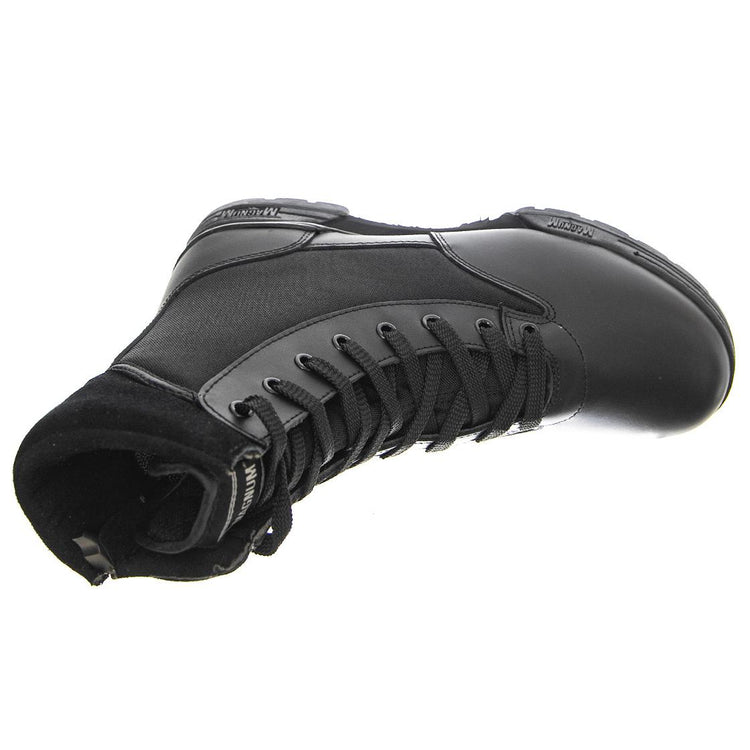 Magnum Classic - Scarpe Stringate Profilo alla Caviglia Uomo Nere MASM801555-021 . MAGNUM 