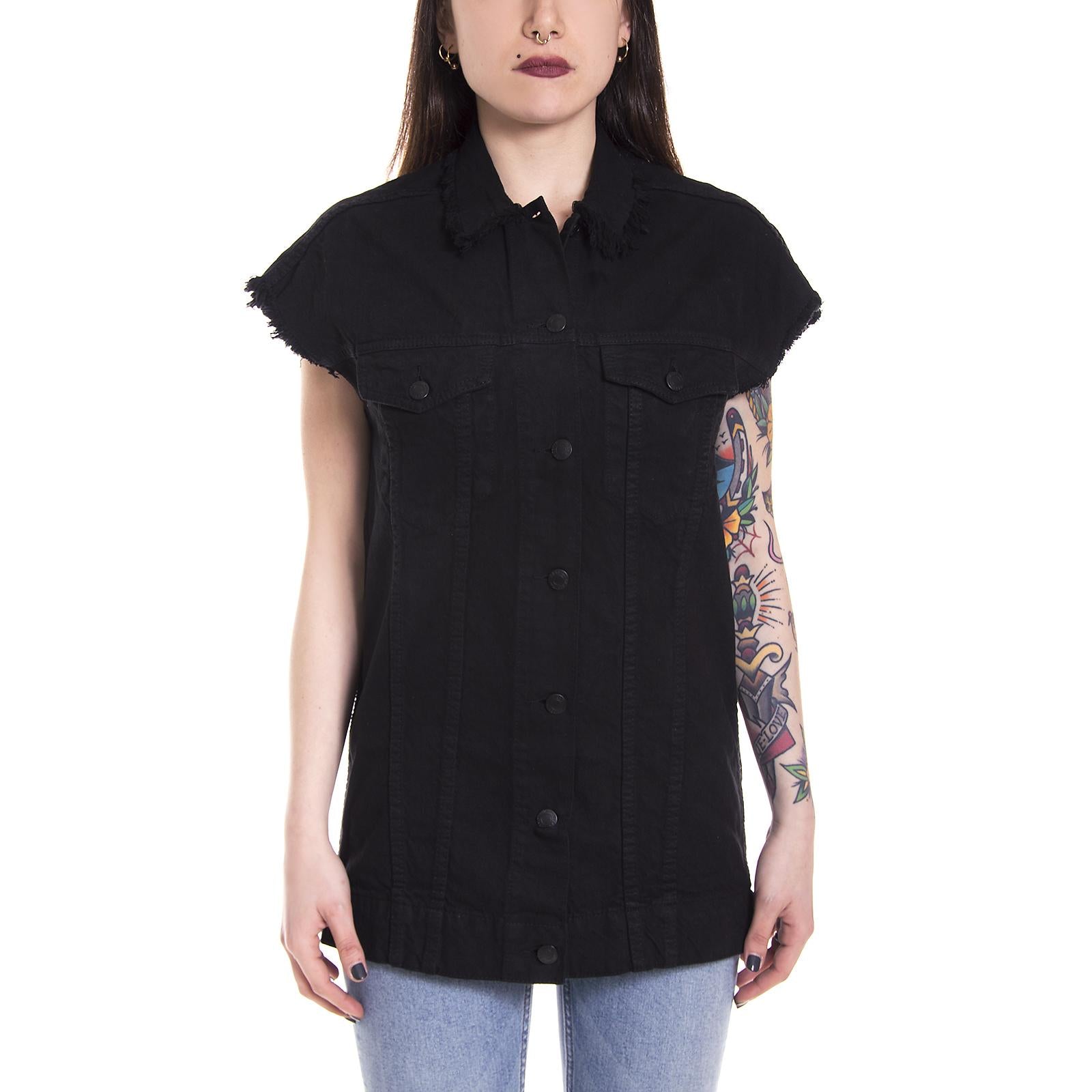 Vera Vest Black 1711124-101  DR. DENIM 