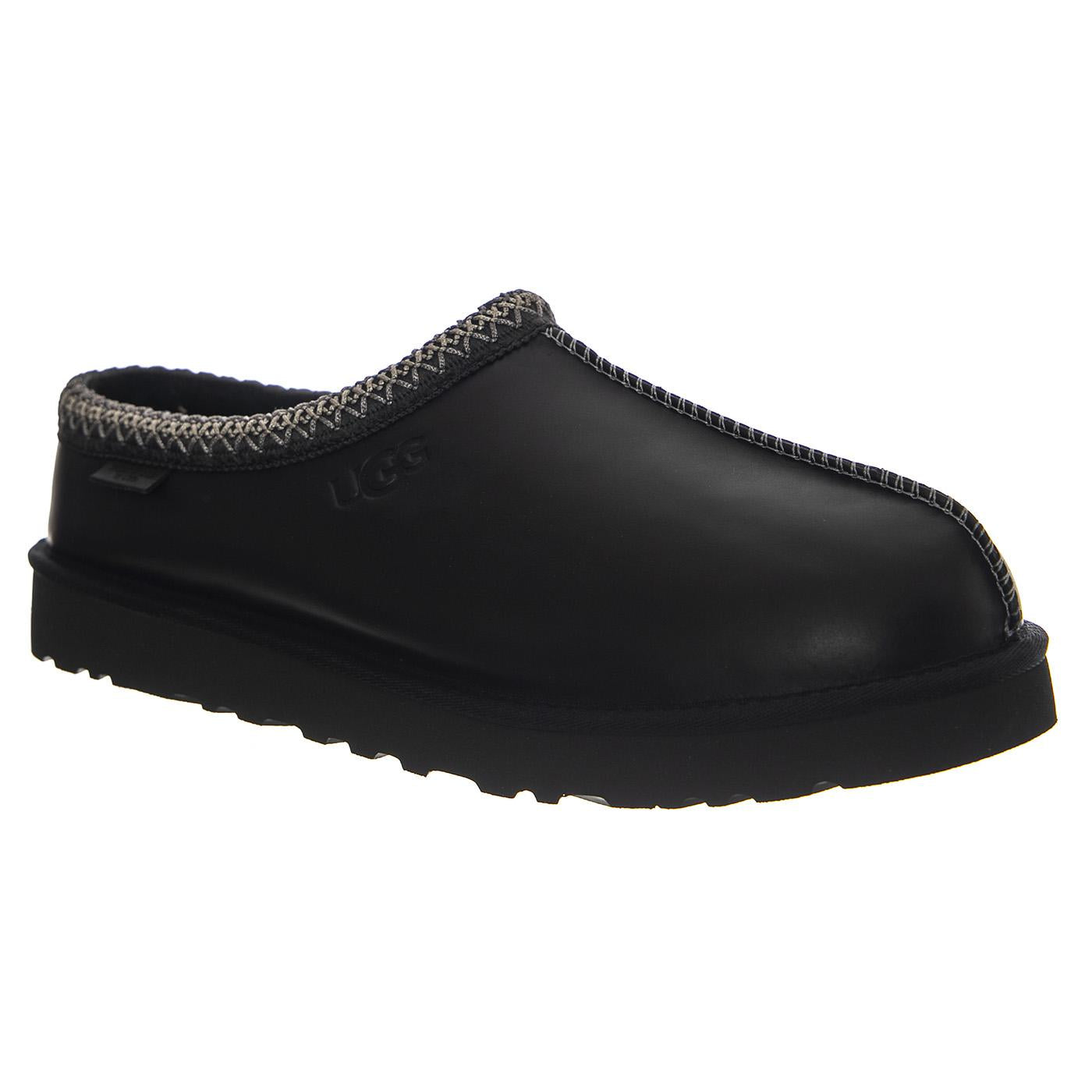Tasman Leather Regen Black -- Scarpe Uomo Nere 1163890M RGB UGG 