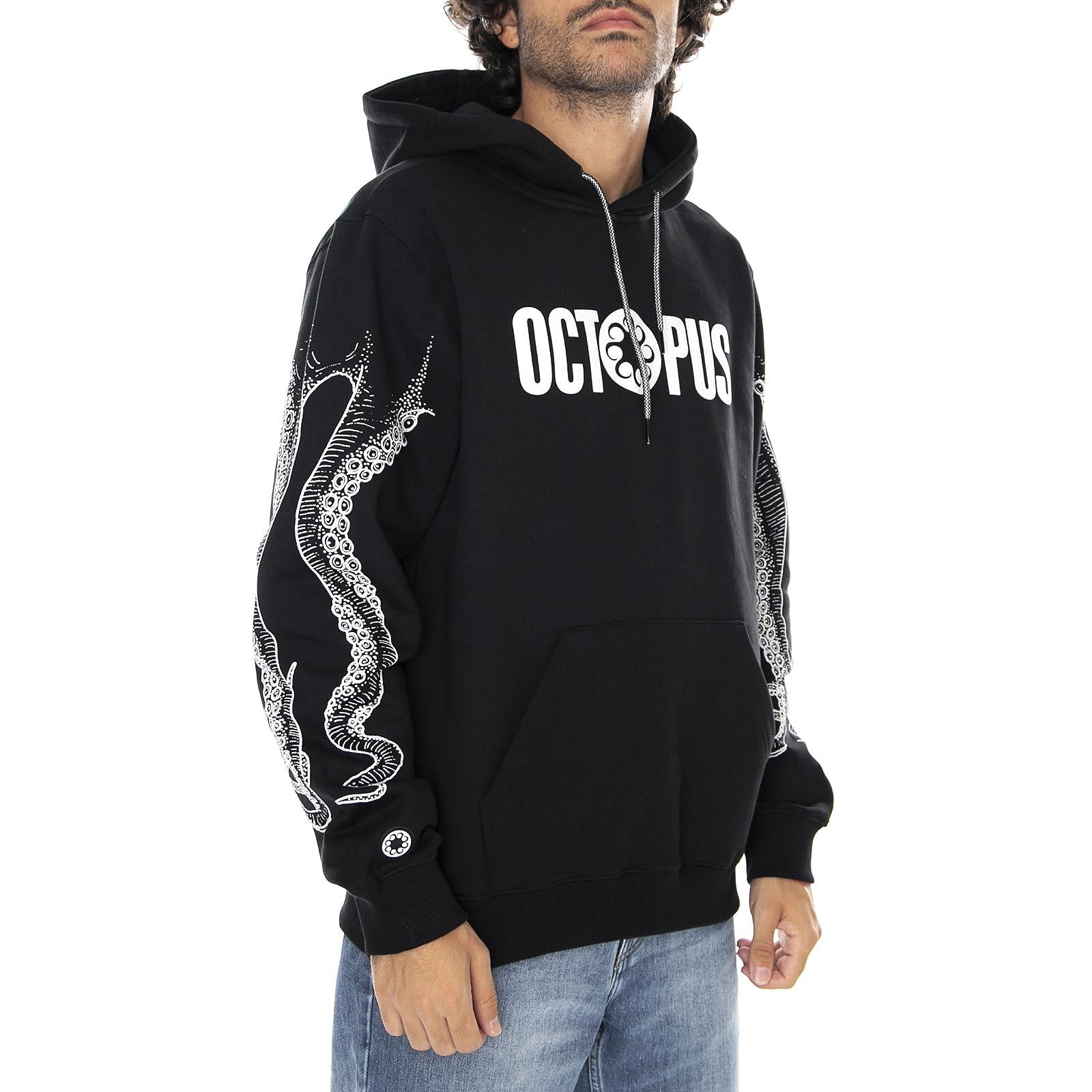  20WOSH18-BLACK-WHITE  OCTOPUS 