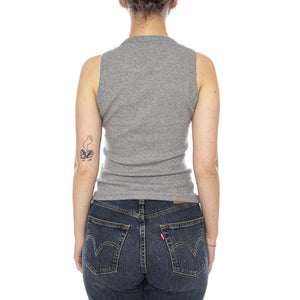 W' PHILIPS T-SHIRT GREY HEATHER - Canotta Donna Grigia I034624 V6XX CARHARTT WIP 