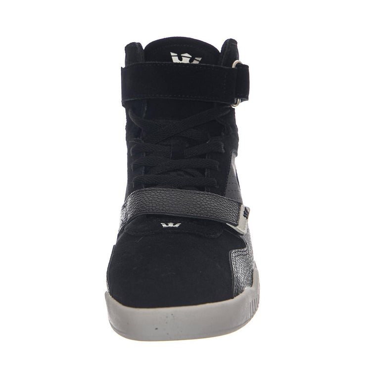 Breaker Black/ Silver / White - Scarpe Collo Alto Uomo Nere BREAKER Black/Silver-White  SUPRA 