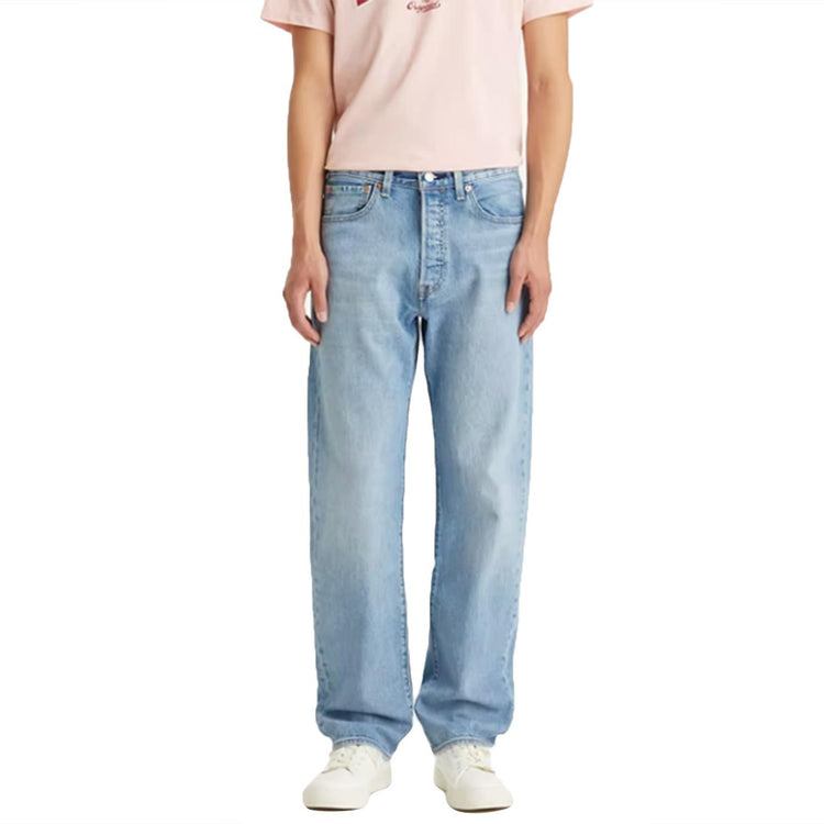 501 Levi's Original 1984 Mississipi Light Indigo Worn In - Pantaloni Denim Jeans Uomo Blu 00501-3483  LEVIS 