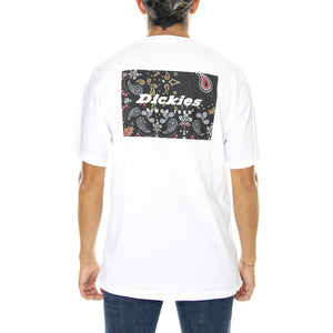 Reworked Tee White - Maglietta Girocollo Uomo Bianca DK0A4XKIWHX1  DICKIES 